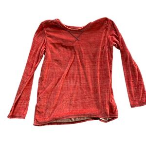 ClimateRight by Cuddl Duds Pink Stretch Fleece Crew Women’s Medium